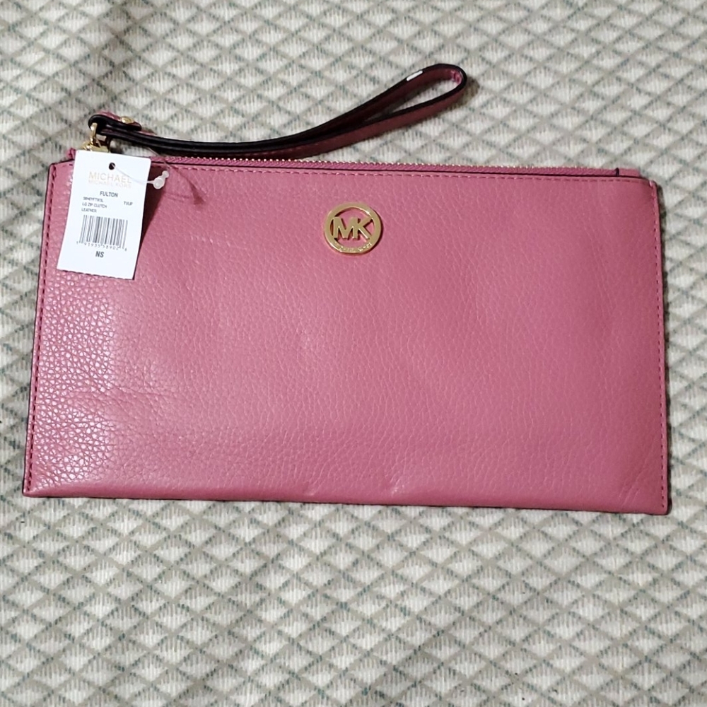 Michael Kors Pink Wristlet